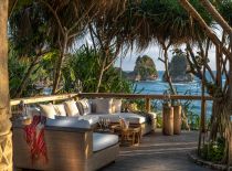 Villa Haweri Estate on Sumba, Outdoor living area with views
